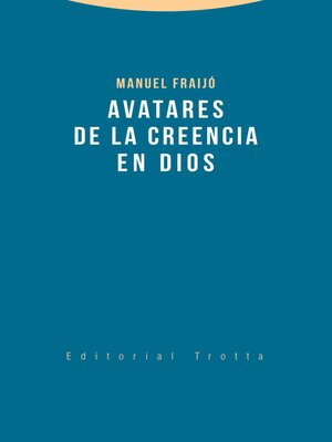 cover image of Avatares de la creencia en Dios